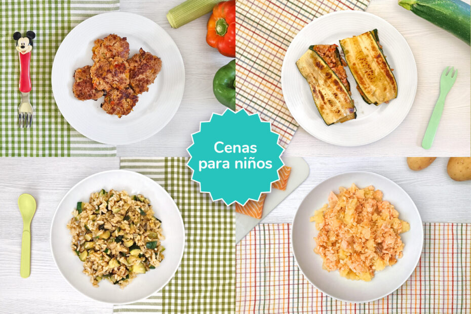 Cenas para niños rápidas, saludables y nutritivas