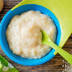 Receta de puré de arroz, patata y pollo para bebés