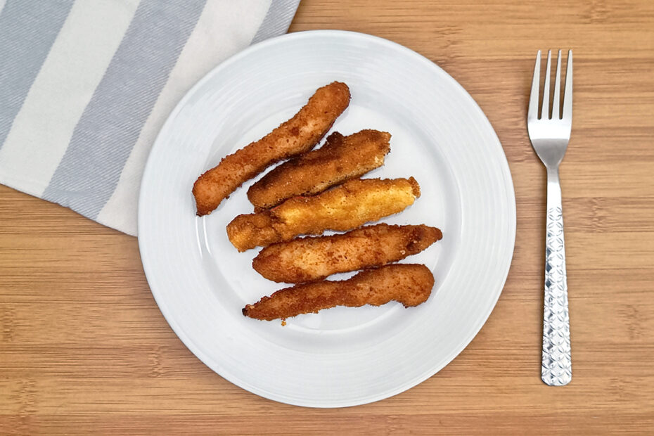 Receta de fingers de pollo para niños y bebés