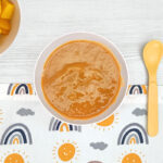 Receta de papilla de mango y plátano para bebés