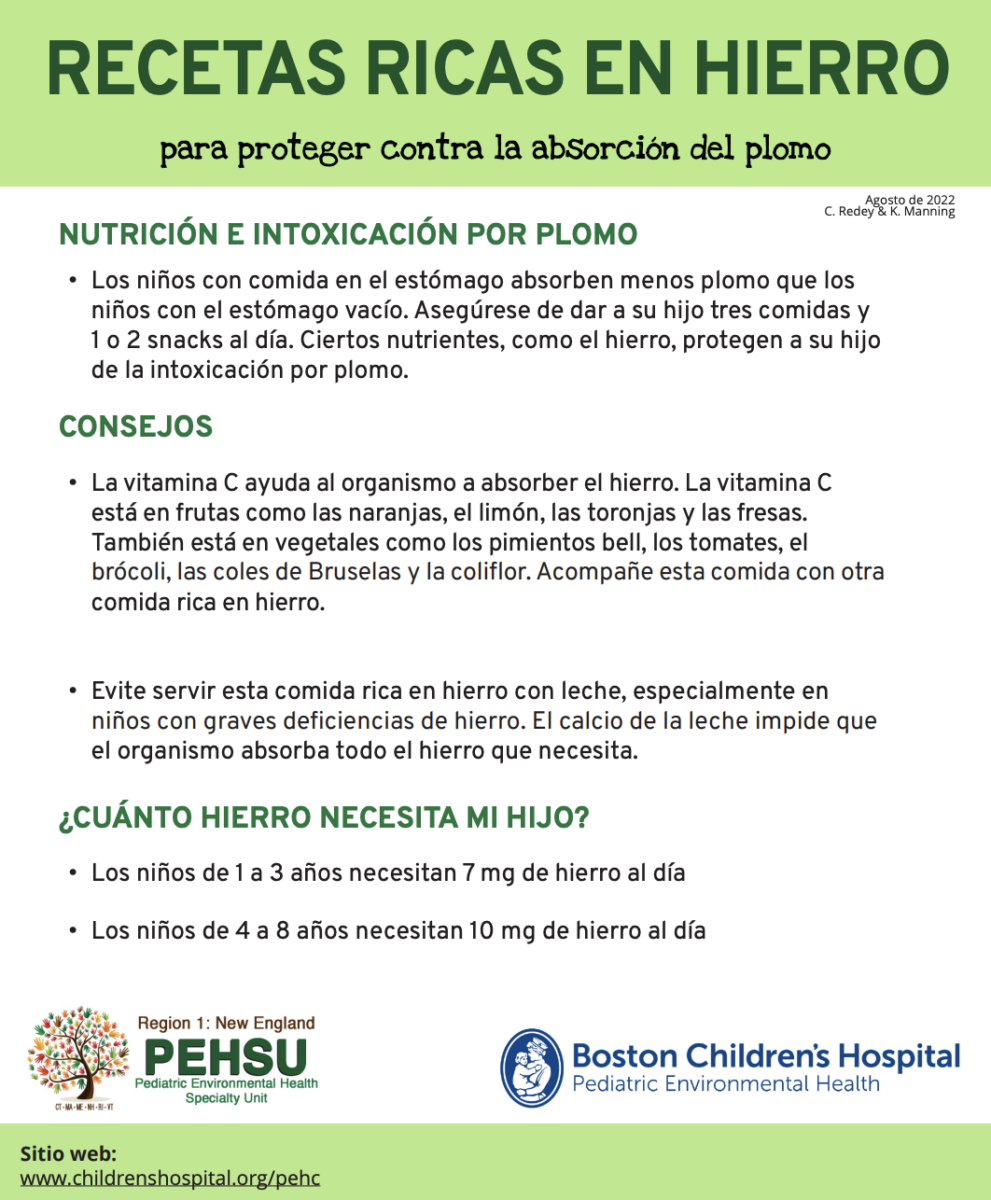 Recetas ricas en hierro