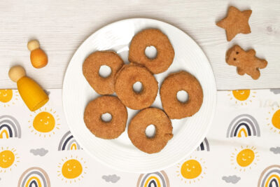 Receta de galletas de espelta y fruta para niños y bebés