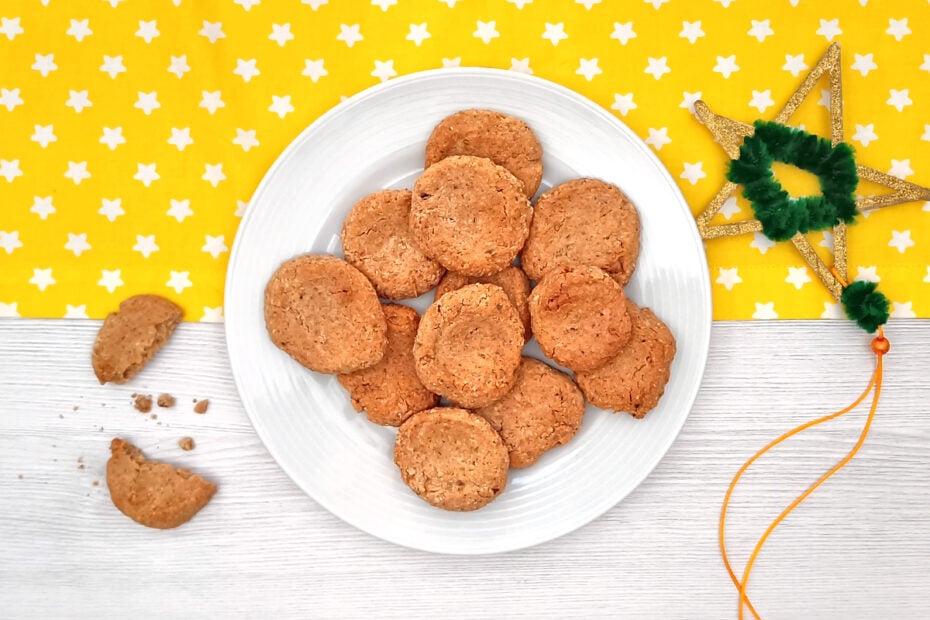 Receta de galletas de turrón para niños
