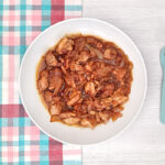 Receta de pollo encebollado para niños y bebés