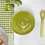 Receta de puré de brócoli con pollo para bebés