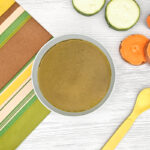 Receta de puré de calabacín y batata para niños y bebés