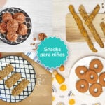 Recetas de snacks saludables para niños