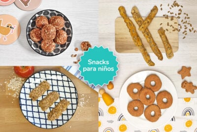 Recetas de snacks saludables para niños