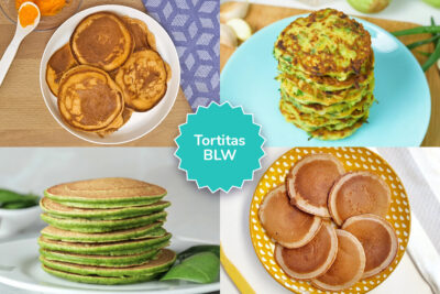 Las mejores recetas de tortitas BLW para bebés