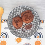 Receta de helado de chocolate casero para niños y bebés