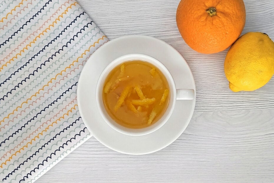 Receta de yuja cha casero para niños, una bebida reconfortante