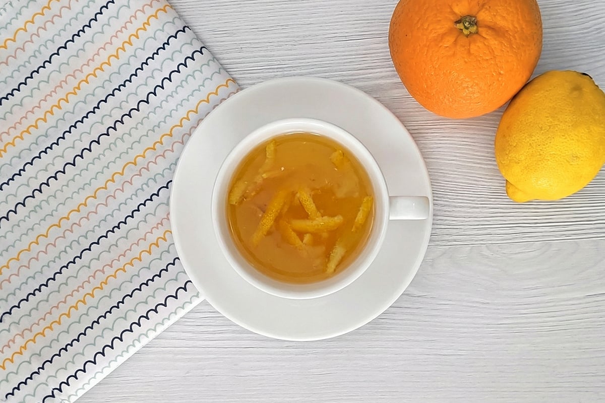 Receta de yuja cha casero para niños, una bebida reconfortante
