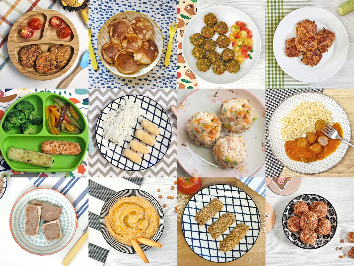 Distintas preparaciones para BLW