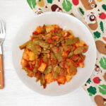 Receta de judías verdes con tomate para niños y bebés