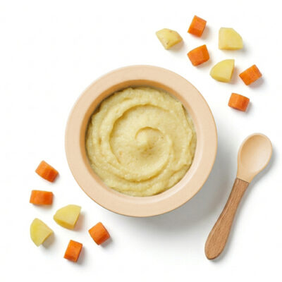 Primer puré para bebé