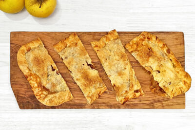 Empanada de manzana casera