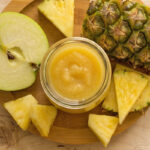 Receta de papilla de manzana y piña contra el estreñimiento
